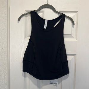 lululemon athletica Black Tank Top